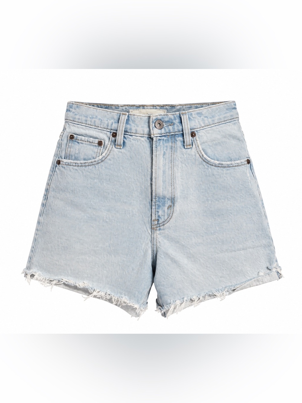 Abercrombie & Fitch Pale Blue Denim Cutoff Shorts